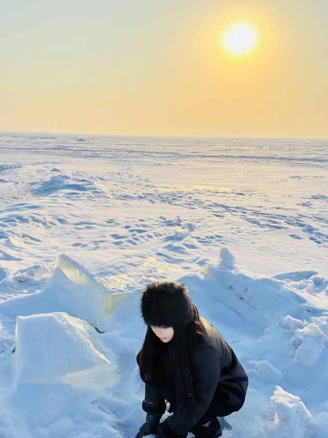 呼和浩特小冰島|在盡頭追一場日落