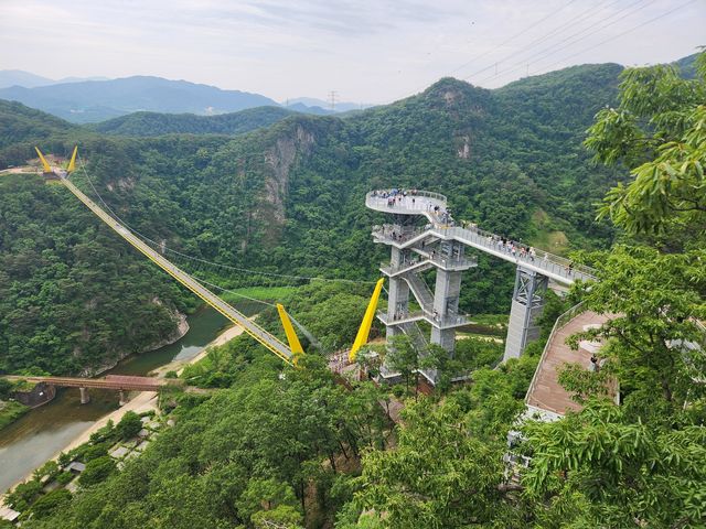 韓國江原道～小金山吊橋