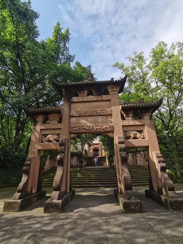 重慶合川釣魚城。