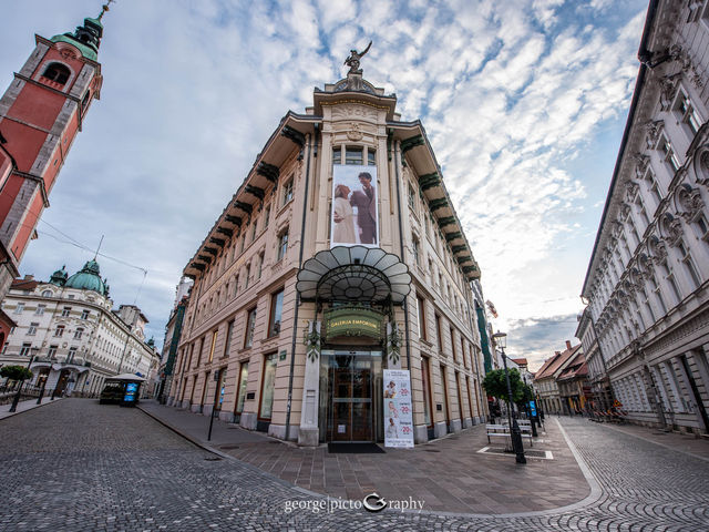 Strolling in Capital of Slovenia, Ljubljana City Center