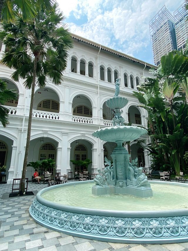 百年優雅的Raffles Hotel🏨 