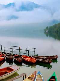 Embracing Serenity: Immersed in Nature at Lake Bohinj