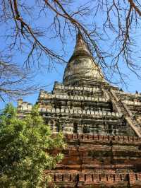 蒲甘欣賞日出日落第一名的景點：瑞山都塔 Shwesandaw Pagoda