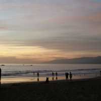 Sunset Views at Santa Monica Beach