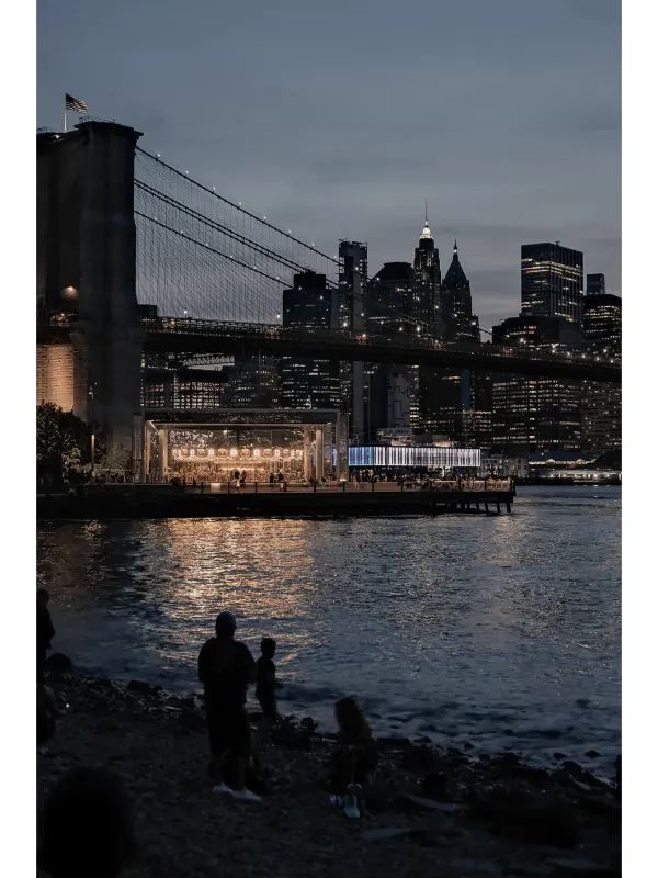 Brooklyn Bridge | Gazing at the Lights Across the River