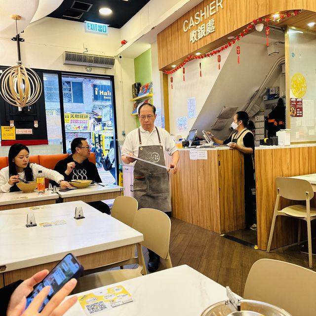 第一次食准山麵，口感湯底都好高質