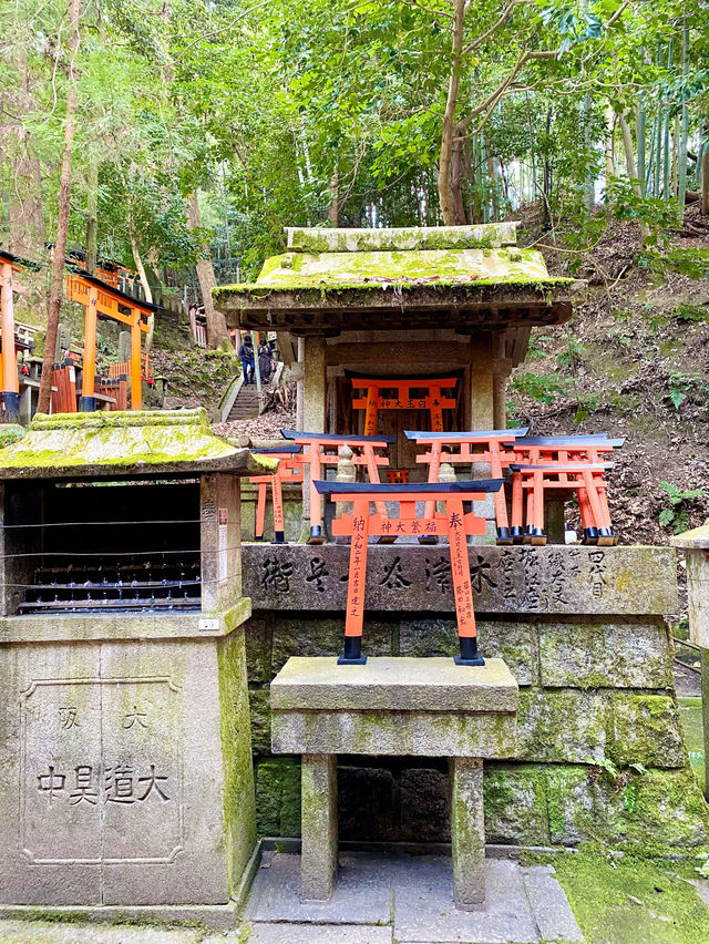 【京都】伏見稻荷大社：紅色千本鳥居隧道