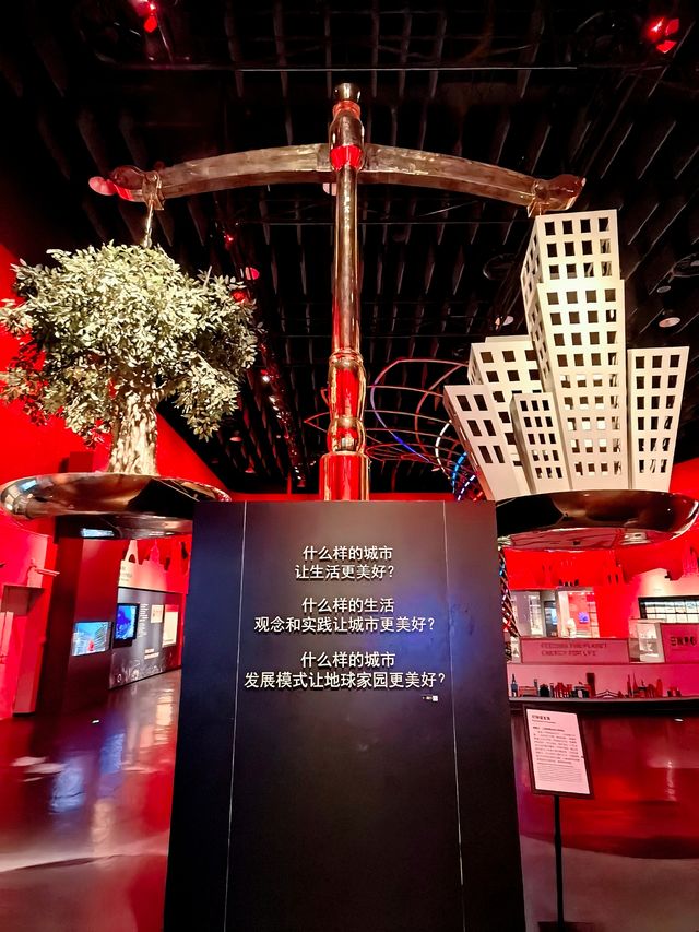 上海世博會博物館，常設展廳。