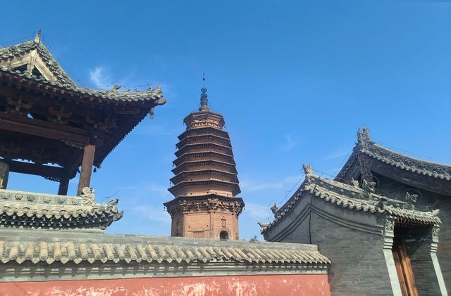 山西永安禪寺和圓覺寺一遊。