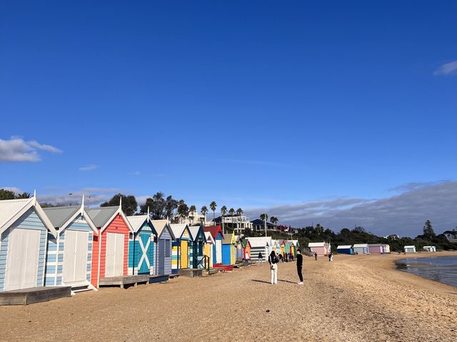 Melbourne’s Iconic Colorful Bathing Boxes 