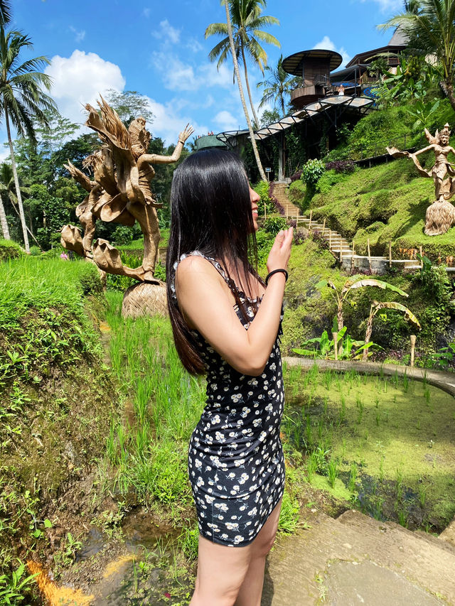 Close to nature in Bali🌴🌳🎋