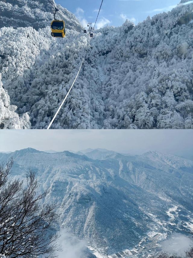 西安周邊賞雪 龍頭山全攻略。