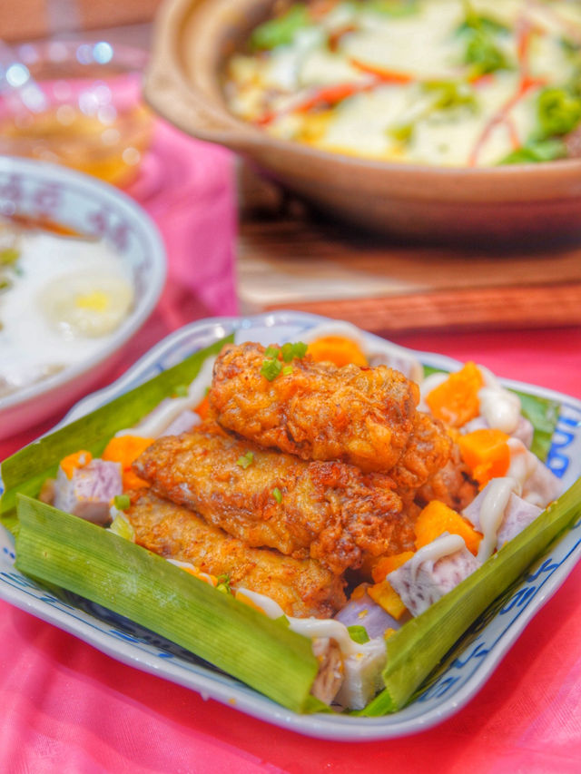 饞到流口水！芝士味道濃郁！廈門生料煲！