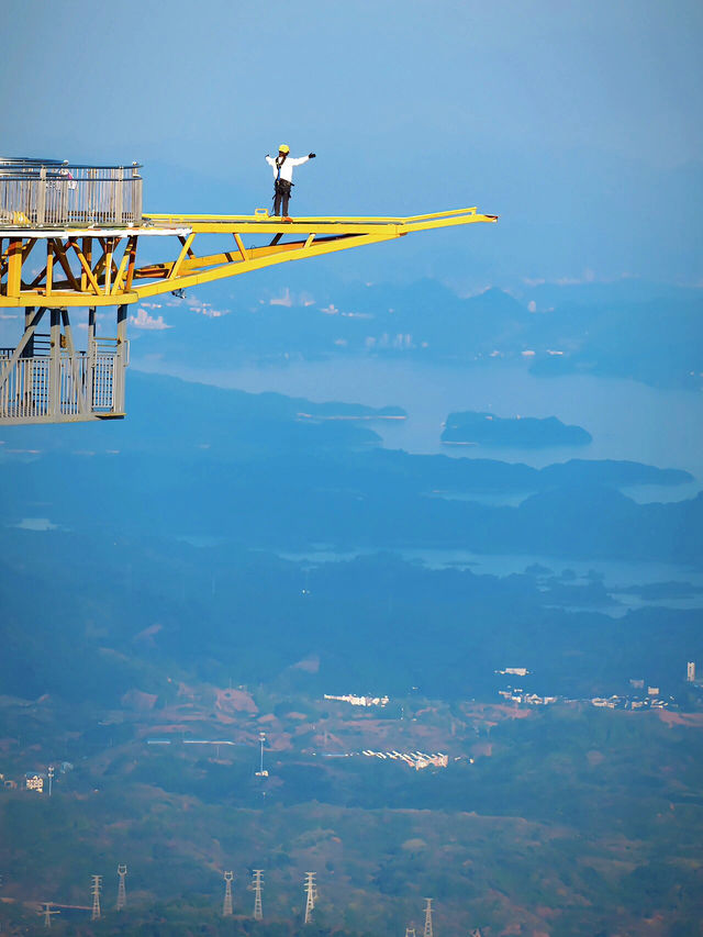 千島湖的天空之城 可以360度看千島湖