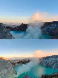 印尼｜伊真火山。