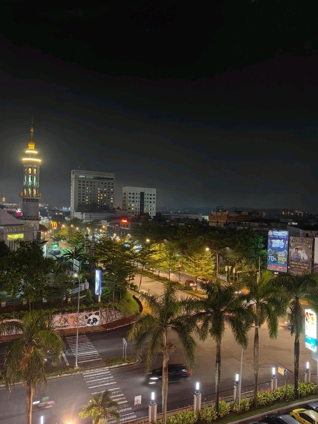 View of Singapore Skyscrapers From Batam 