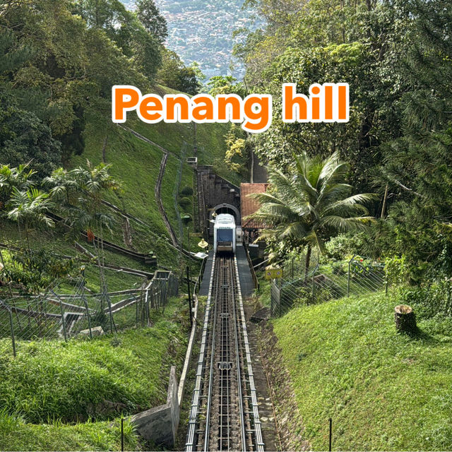 Penang hill 🇲🇾🌲🚃