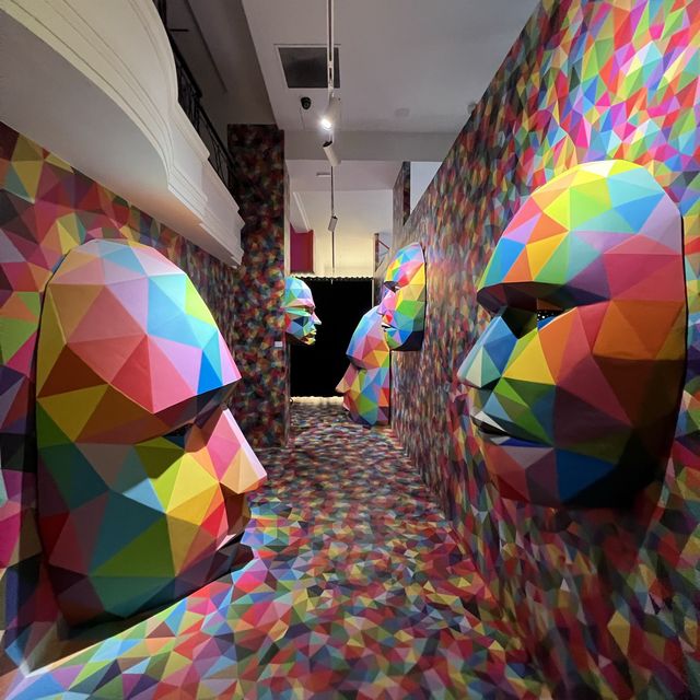 Artistic universe of Okuda in Madrid