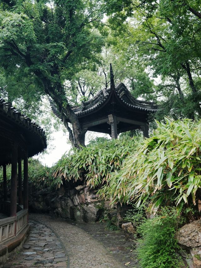 蘇州滄浪亭 | 倚欄聽微雨，憑窗意闌珊