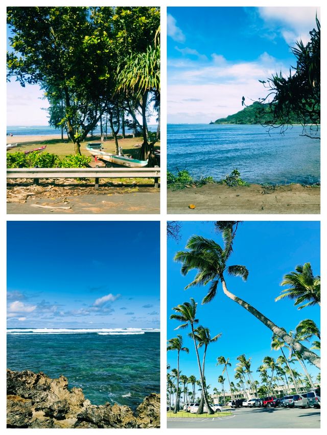 夏威夷可愛島，明信片級別的山水美景