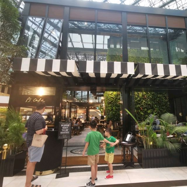 pretty glasshouse within a mall