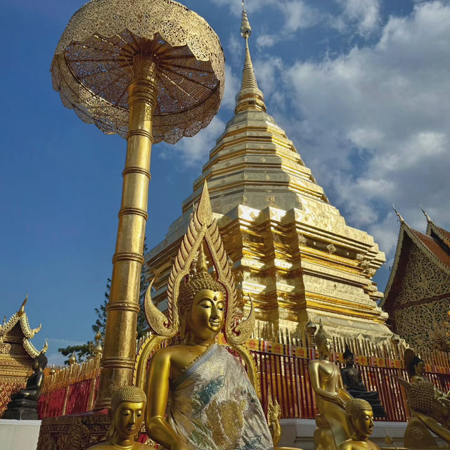 Ascending to Serenity: A Day at Wat Phra That Doi Suthep