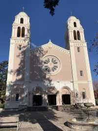 Explore the historic church in the historic town