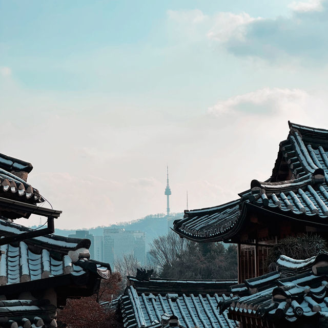 Views from Bukchon Hanok Village