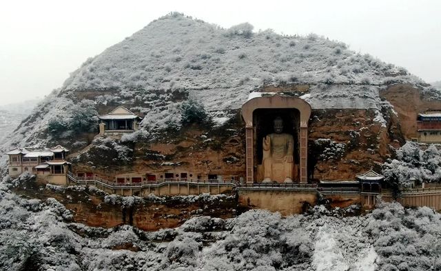 甘谷：一個雪景美如畫的小城