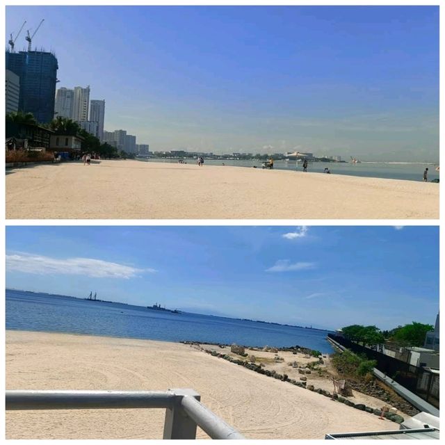 Manila Baywalk Dolomite Beach 看日落