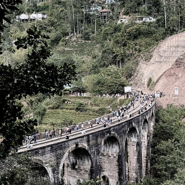 Nine Arches Bridge: Where Nature Meets Engineering Marvel in Ella, Sri Lank