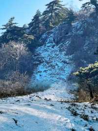 江浙滬初雪，徒步天堂的冰雪奇緣