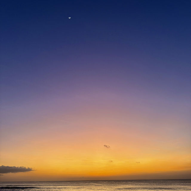 Sunset dinner at Ayana Resort BAli 