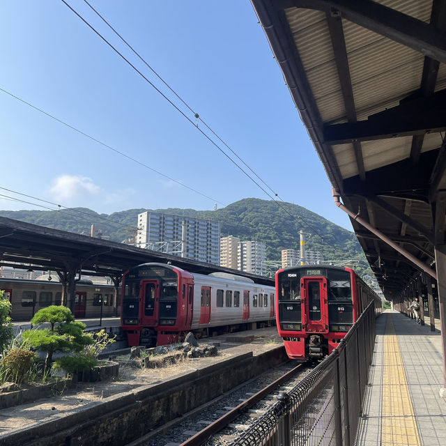 Fresh sushi and railway history around Mojiko Station🍣