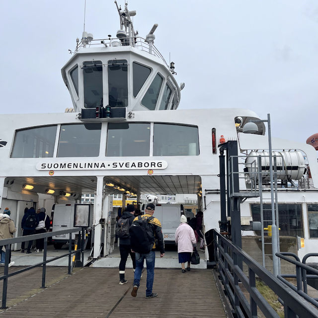 Ferry to Suomenlinna Helsinki 🇫🇮