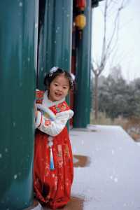 合肥又下雪了！園博園拍古風雪景照超有感！附攻略