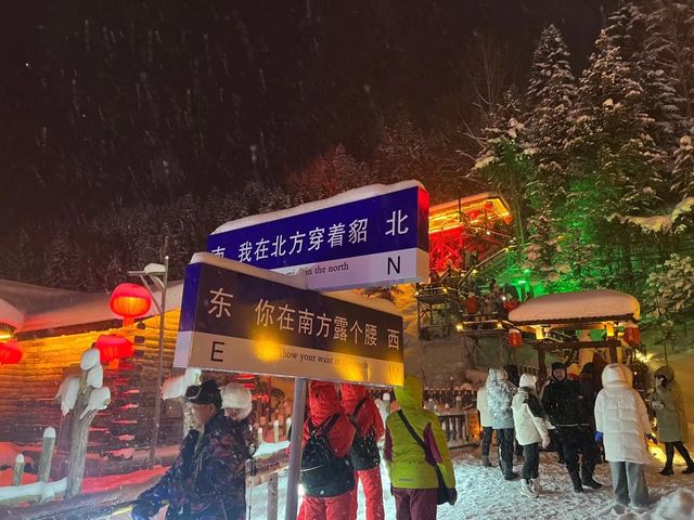 雪鄉溜達一圈，一個詞「過癮」。