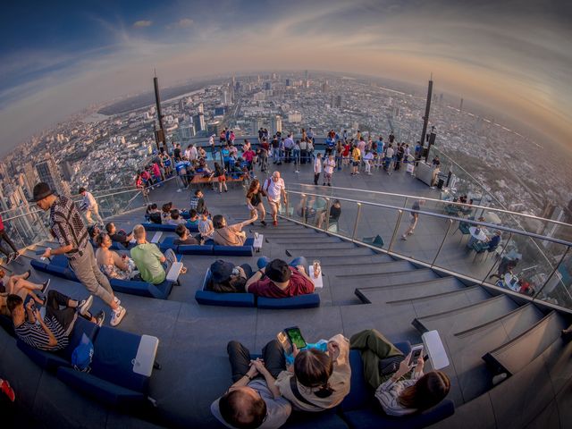 Glass Roof up in the Sky!