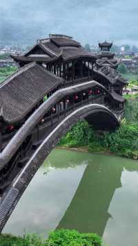 濯水古鎮風雨廊橋——時光裡的詩意畫卷