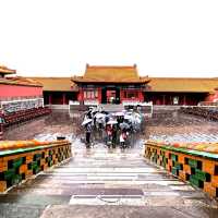 Capturing the Forbidden City in the Rain