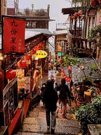 Jiufen Old Street เที่ยวไทเป ไต้หวัน 