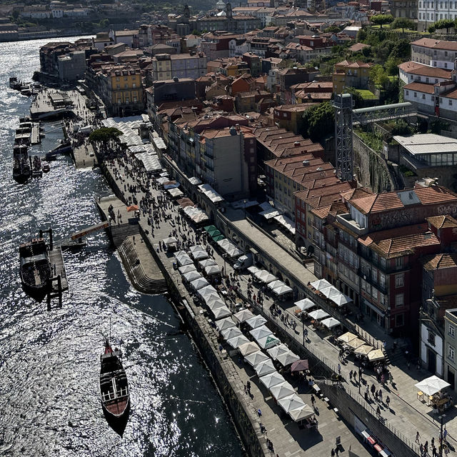 Riverfront promenade along Duoro River