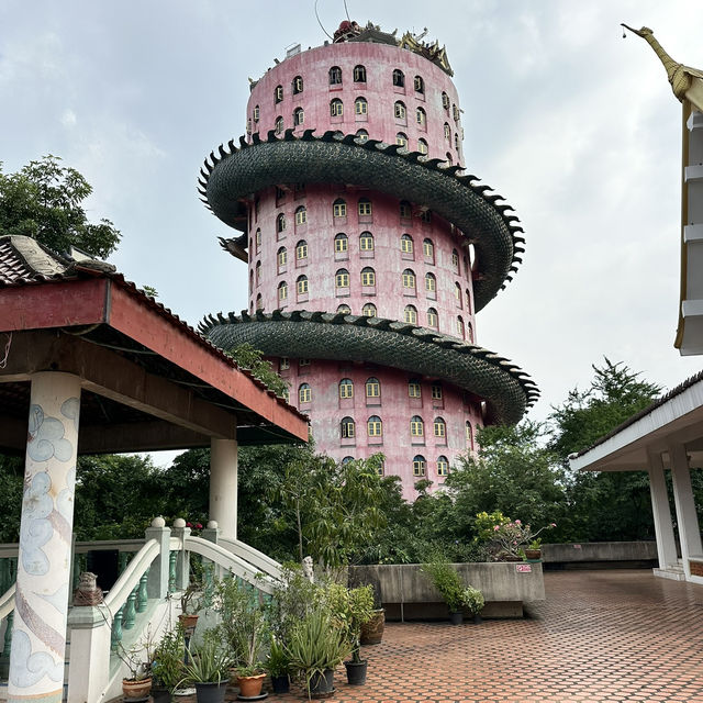 Wat Samphran Dragon Tower Temple