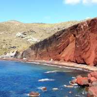 Santorini’s Hidden Beaches, Greece