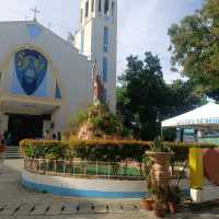 This is the church in Lapu Lapu city Cebu the National Shrine of Nuestra Senora Vergin De Regla 