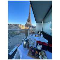 Looking for the perfect Eiffel Tower view? The Pullman Paris Tour Eiffel is pure magic, day and nigh