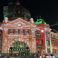 Melbourne's chiristmas night walking