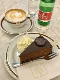 The world-famous Sacher-Torte