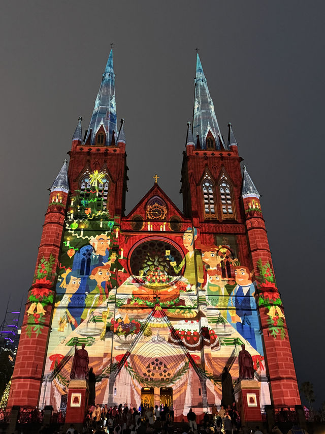 2024 St. Mary's Cathedral Light Show