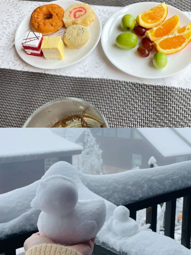 成都！西嶺雪山！雪景木屋酒店好正啊